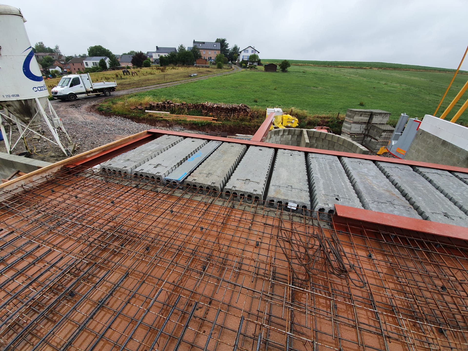 Construction d'une villa