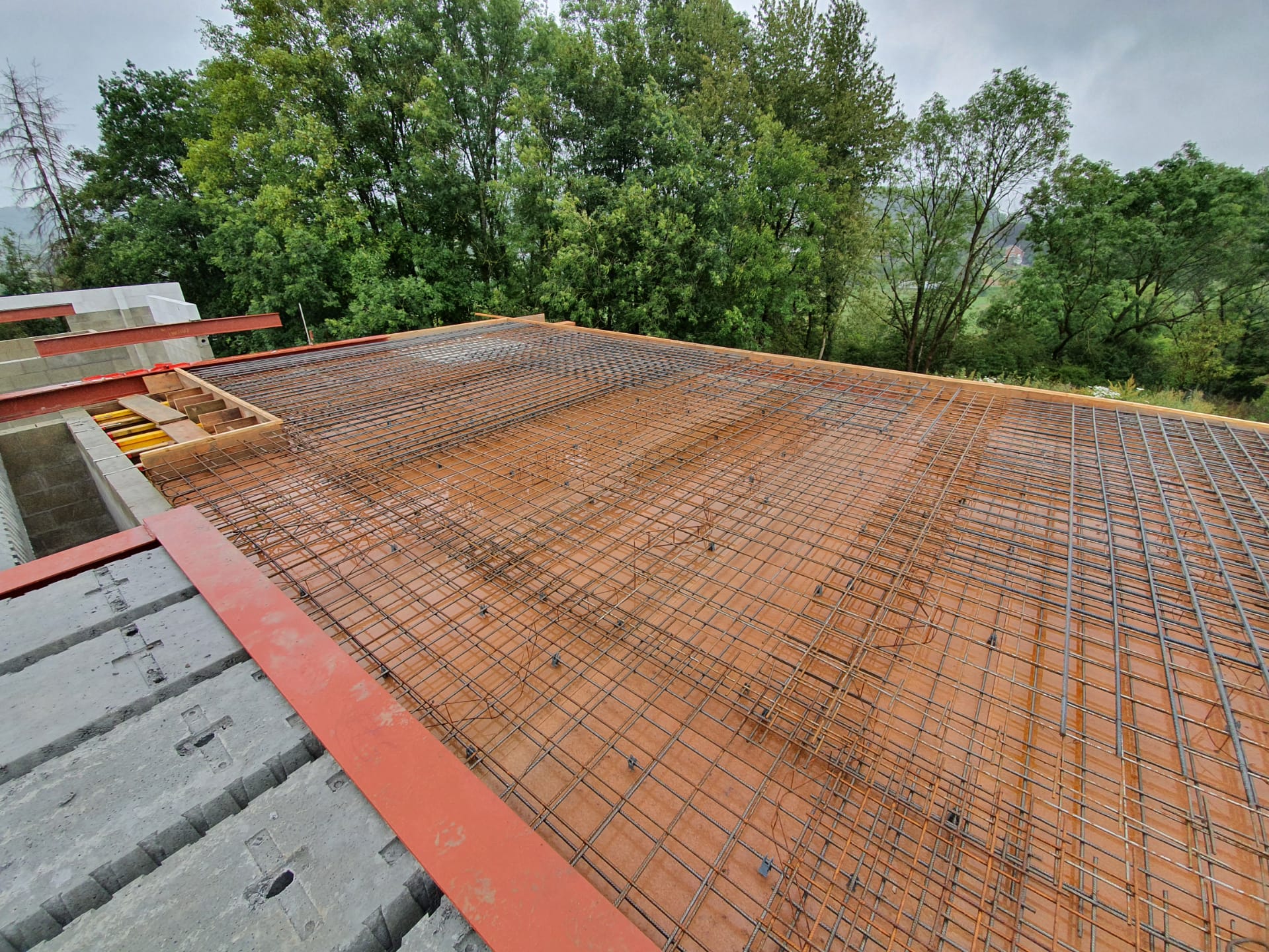 Construction d'une villa