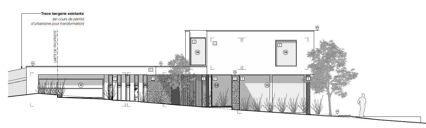 Construction d'une villa