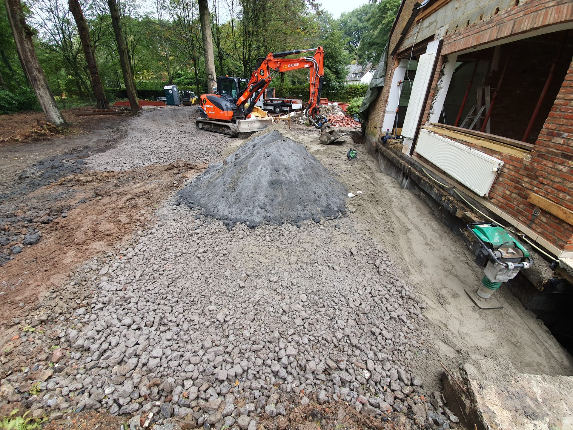 Transformation d'une habitation