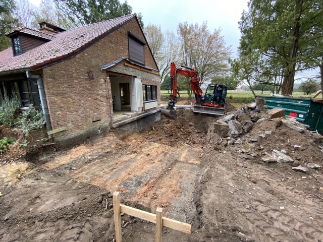 Transformation d'une habitation