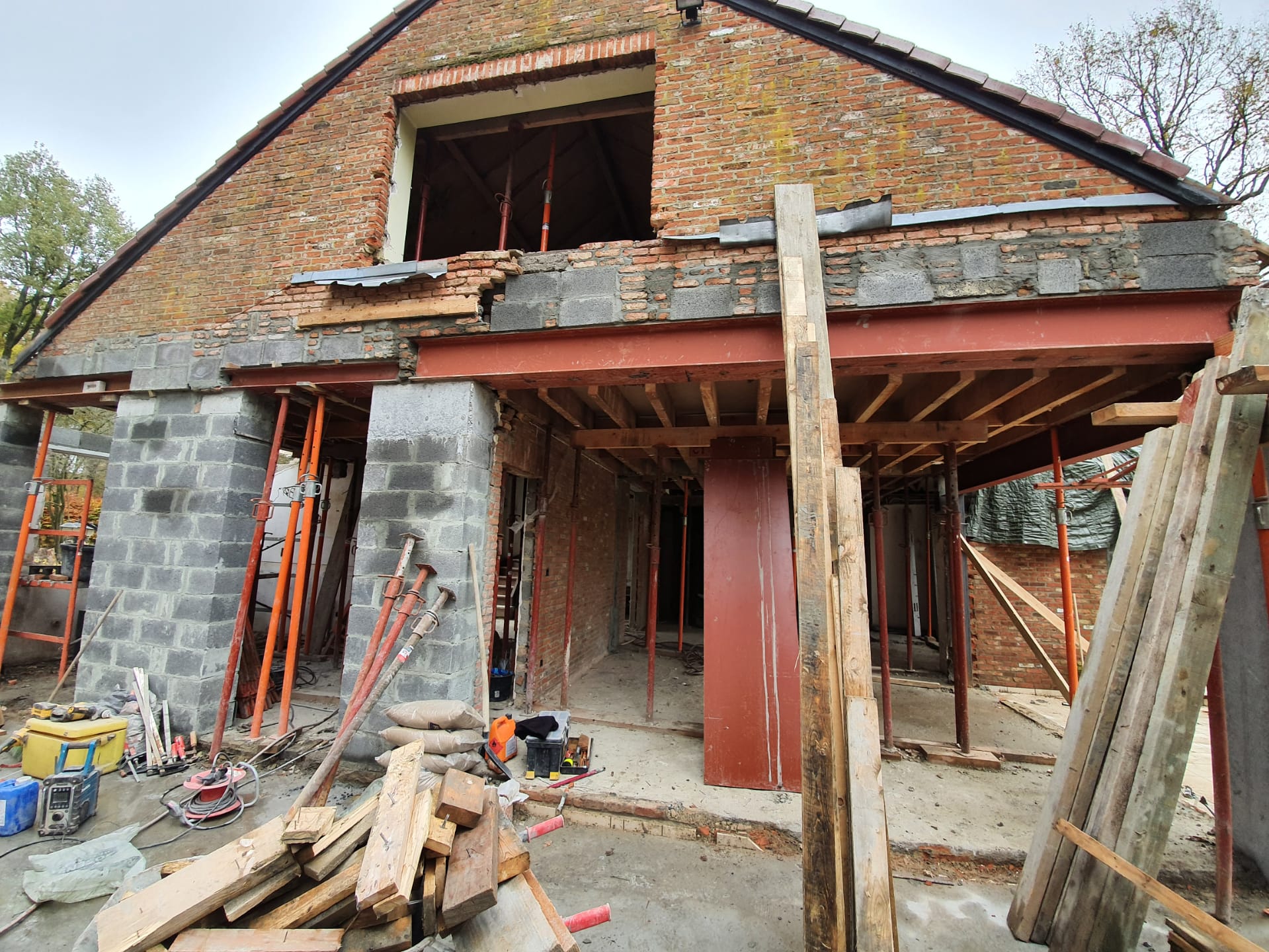 Transformation d'une habitation