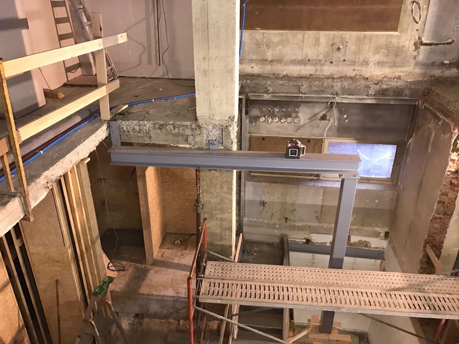 Transformation du magasin Delbove